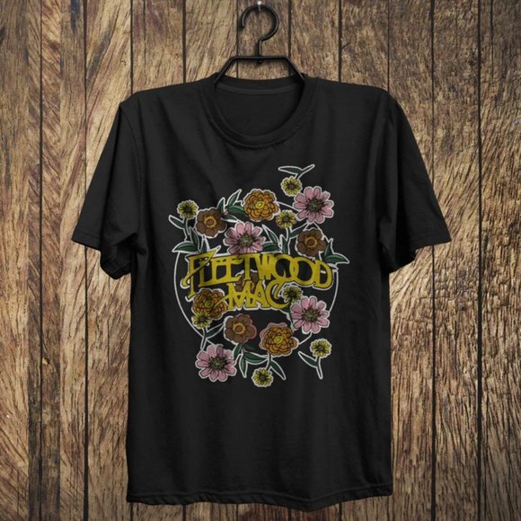 Gildan Tops Stevie Nicks Flower Fleetwood Mac Tshirt Poshmark